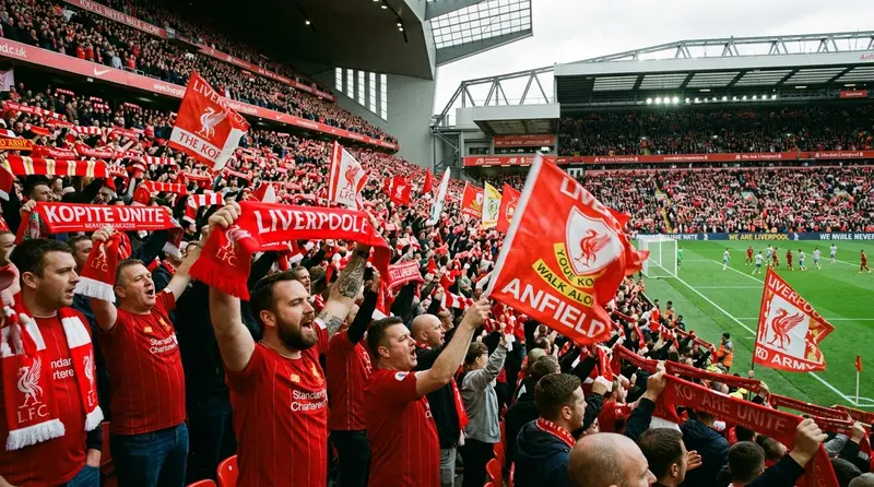 Fans Premier League di stadion